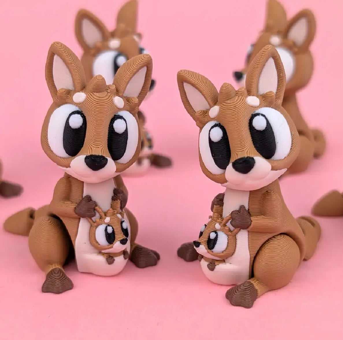 Flexi kangaroo and their baby Joey